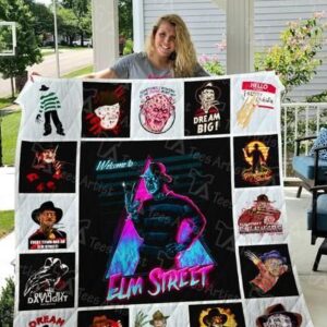 Freddy Krueger Quilt Blanket 0764  Quilt